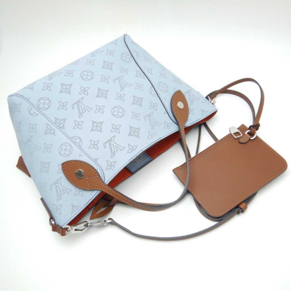 Louis Vuitton Hina PM Blue Horizon Pumpkin 2WAY Tote Bag - Picture 3 of 6